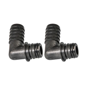 Flojet 90° 3/4" Hose Barbs (20381-010)